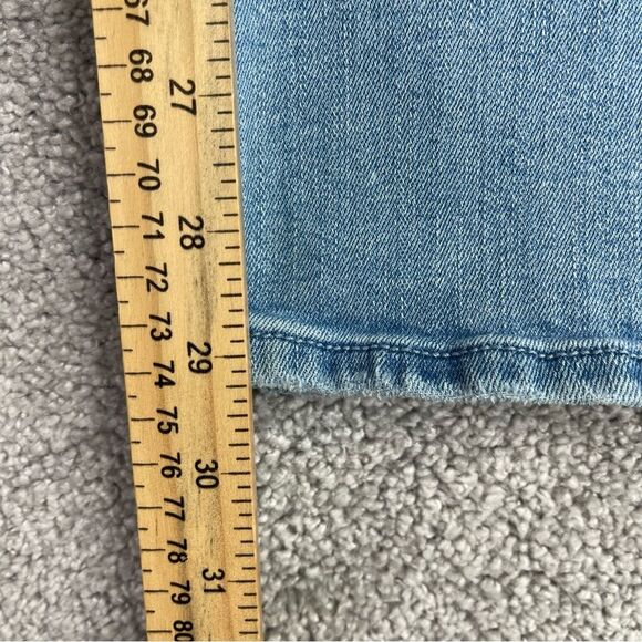 Hollister Jeans Women's 28 Blue Flare High Rise Light Wash Soft Stretch - Picture 9 of 11